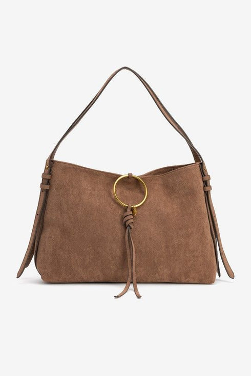 Borsa Zelia Camoscio Tiffosi